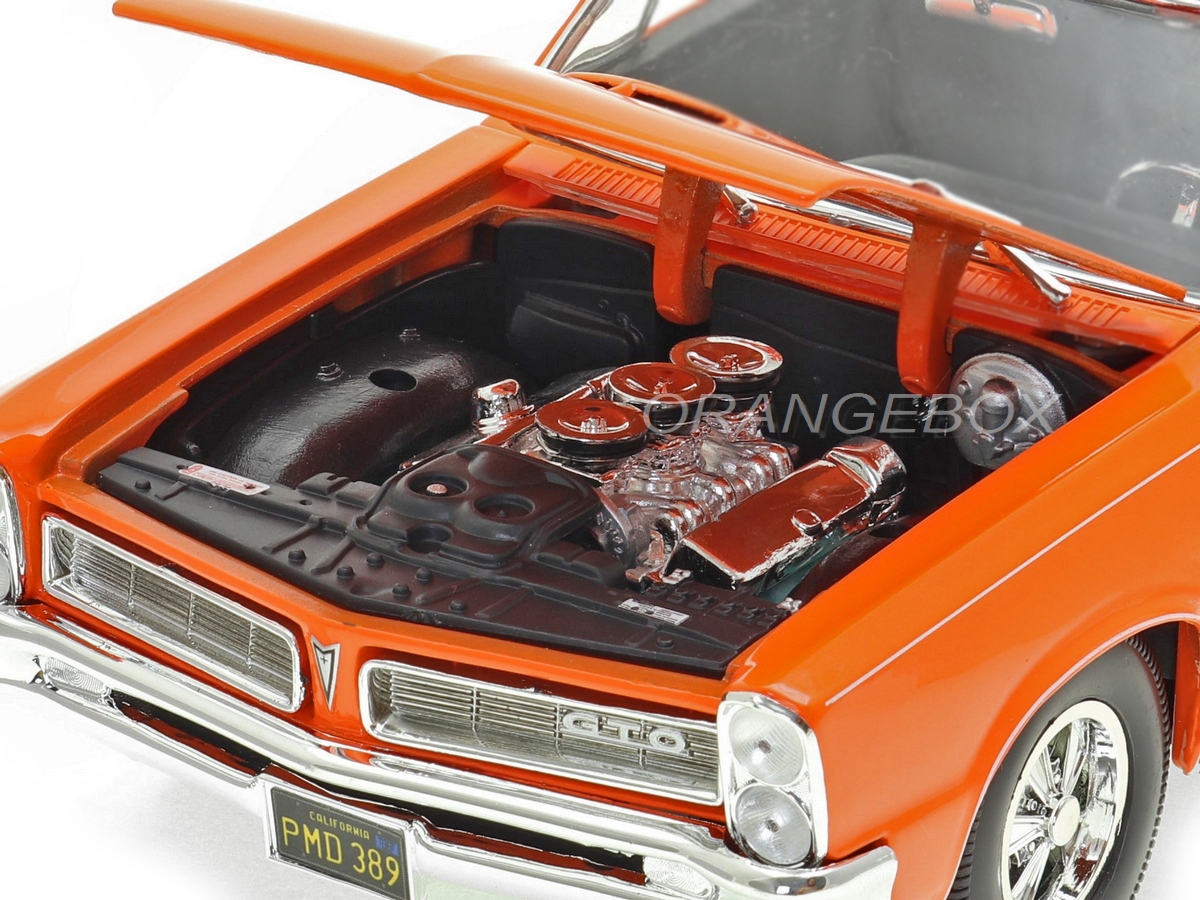 Pontiac GTO 1965 Hurst Maisto 1:18 Laranja - 19 anos! Loja on-line